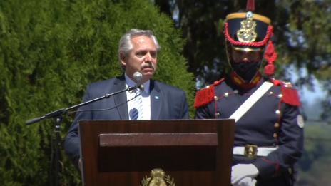 Alberto Fernandez: “Los hombres del 1800 no tenían que luchar contra la prédica malintencionada de los diarios, la televisión y las redes”