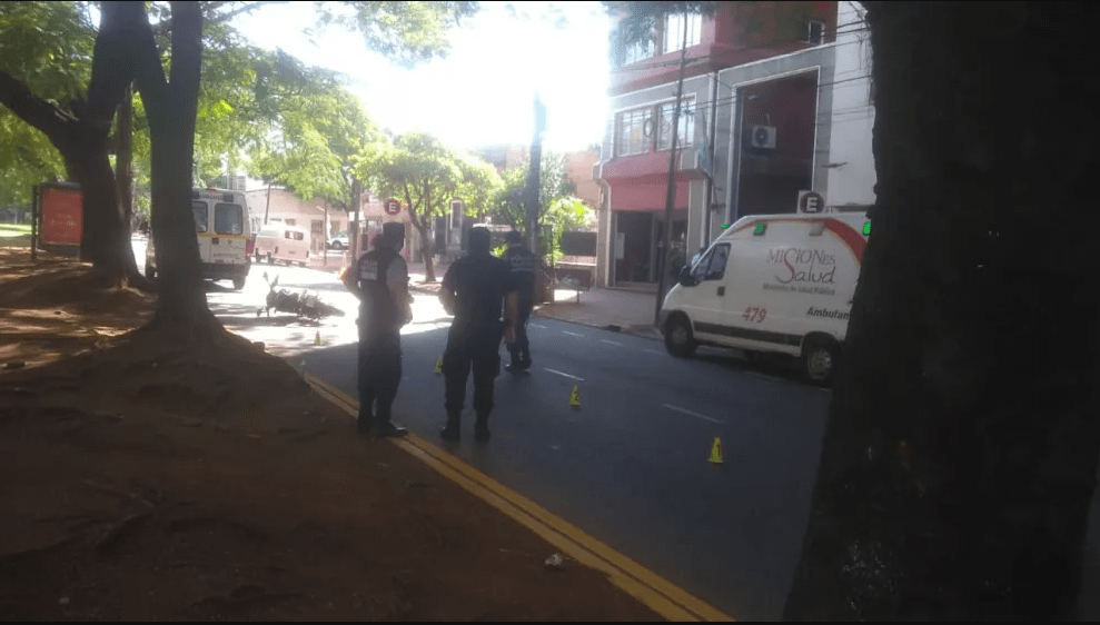 Comerciante posadeño falleció al ser embestido por una moto