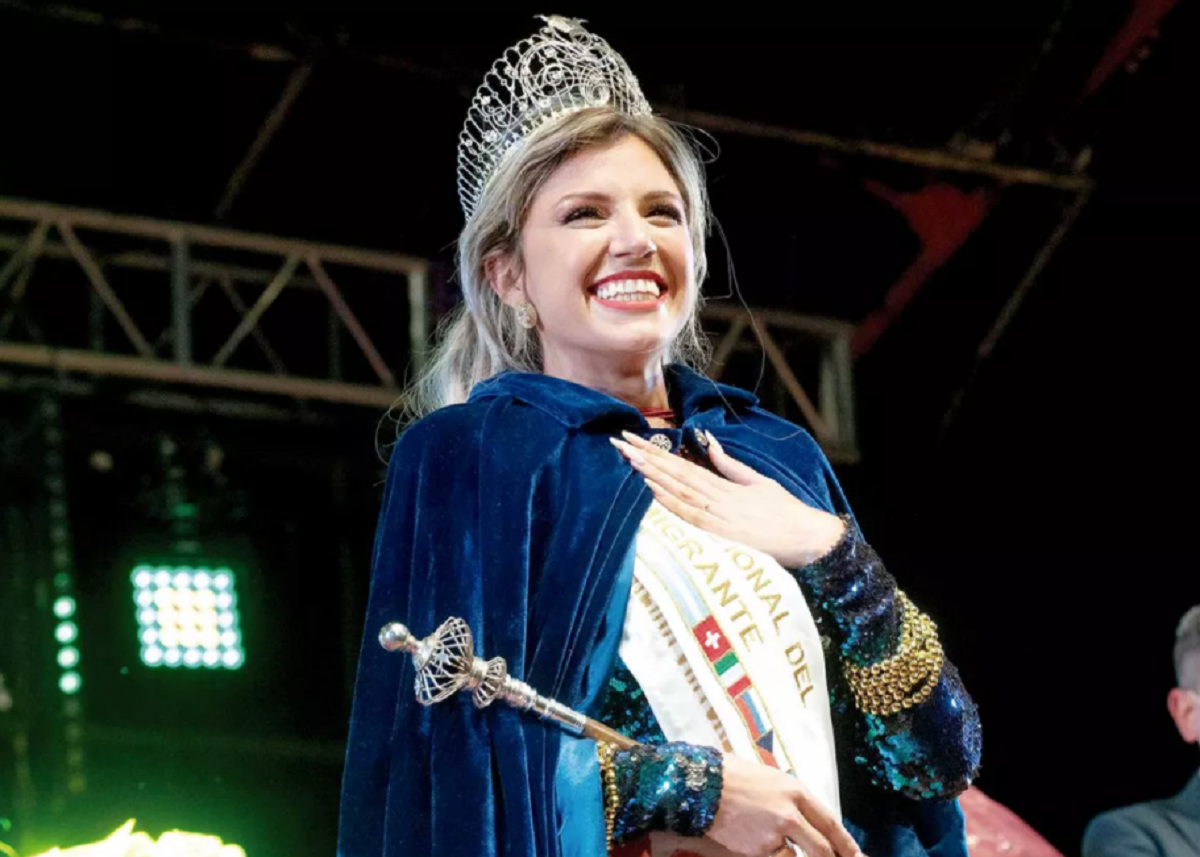 Fiesta Nacional del Inmigrante: Karen Da Silva de la Colectividad Brasilera es la nueva Reina