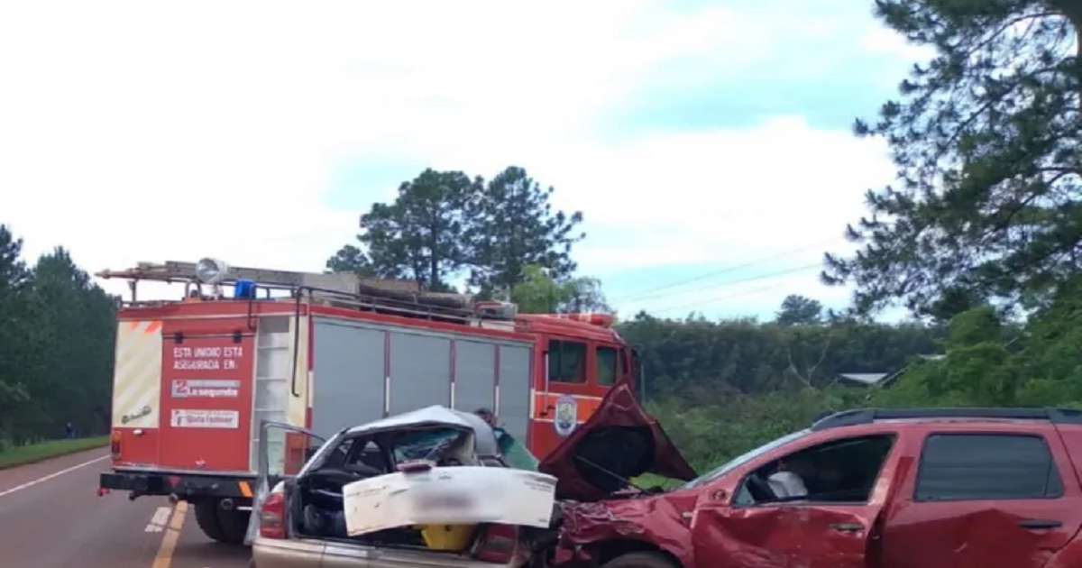 Un accidente sobre ruta 12 dejo como saldo un muerto y un herido grave