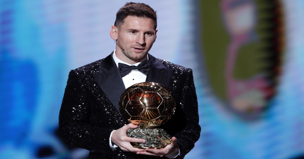 Lionel Messi ganó hoy su séptimo Balón de Oro