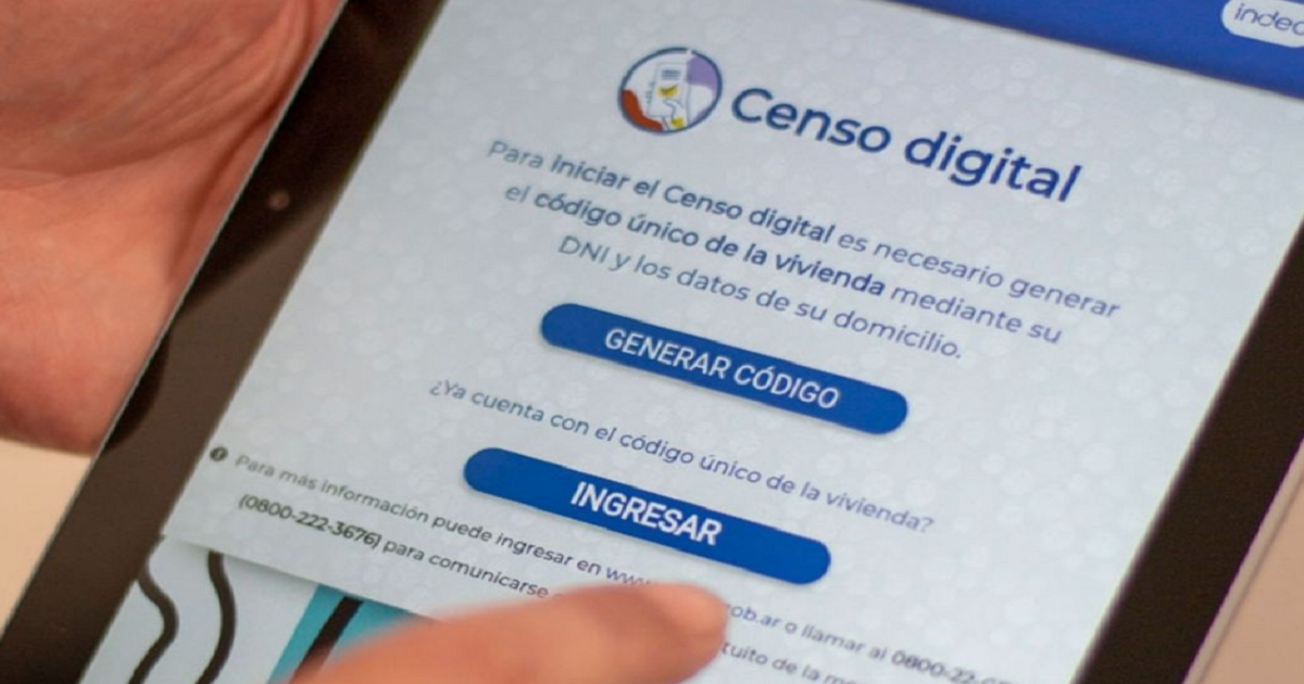 El Censo ya tiene fecha, además por primera vez se podrá completar online
