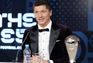 Lewandoski se quedó con el premio The Best de la FIFA