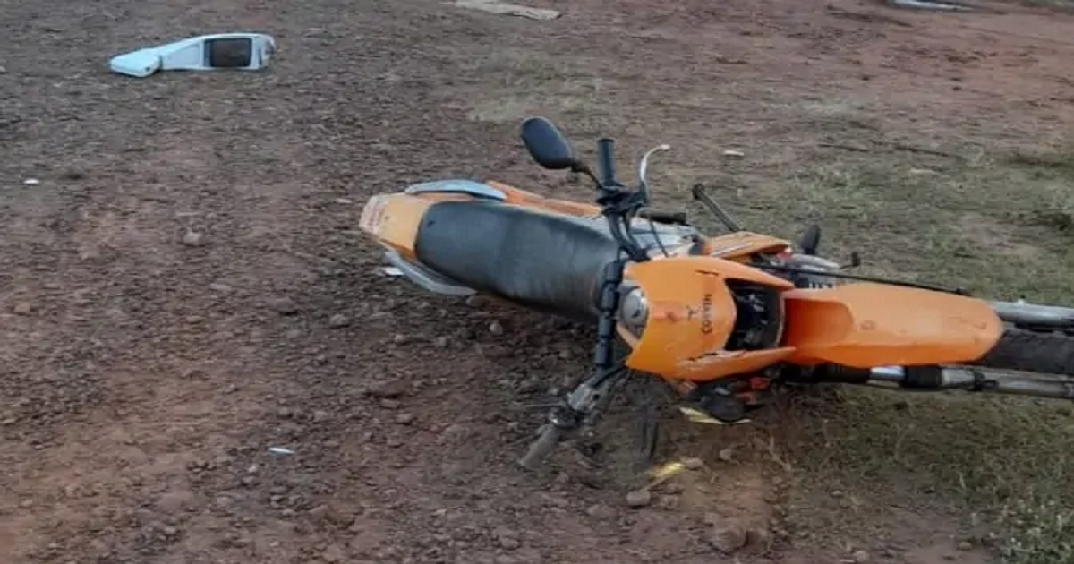 San Ignacio un motociclista fallecio tras chocar con un colectivo