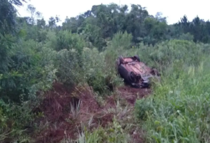 En la mañana de este sábado, alrededor de las 06:20 horas, ocurrió un accidente que dejó como saldo una victima fatal en ruta nacional N°14 a la altura del kilómetro 935 en Salto Encantado.