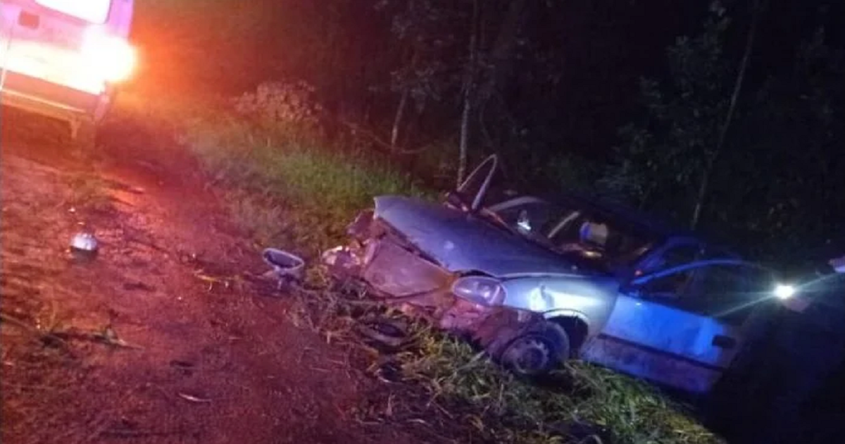 Un herido al despistar un auto en Campo Ramón