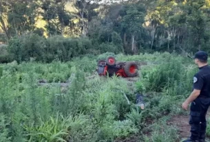 un agricultor fallecio aplastado por un tractor