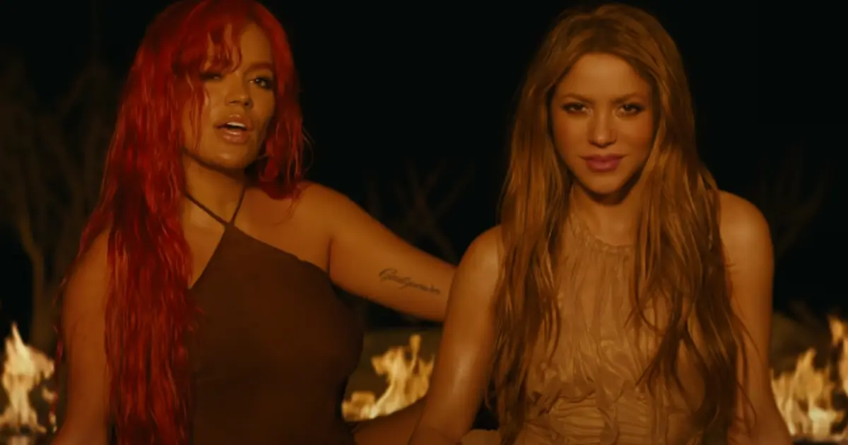 Shakira y Karol G lanzaron "TQG" una canción llena de mensajes para sus ex