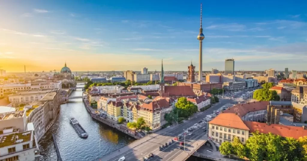 Berlin Alemania es una ciudad moderna y vibrante