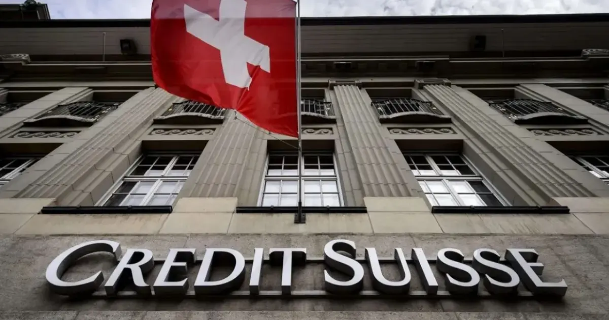 El Banco Credit Suisse al borde de la quiebra