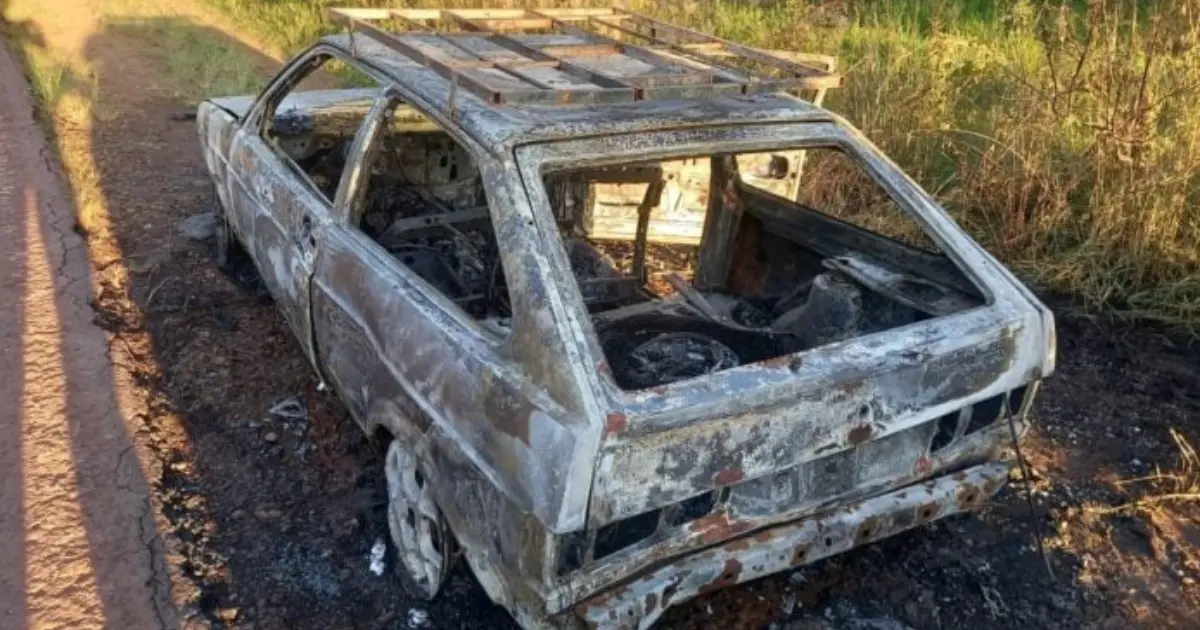El Soberbio: transitaba por la ruta y se le incendió el auto