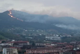 España Asturias sufrió más de cien incendios que provocaron el caos en la región
