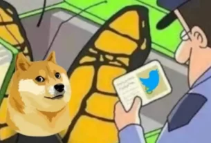 Que significa el perro que aparece en Twitter