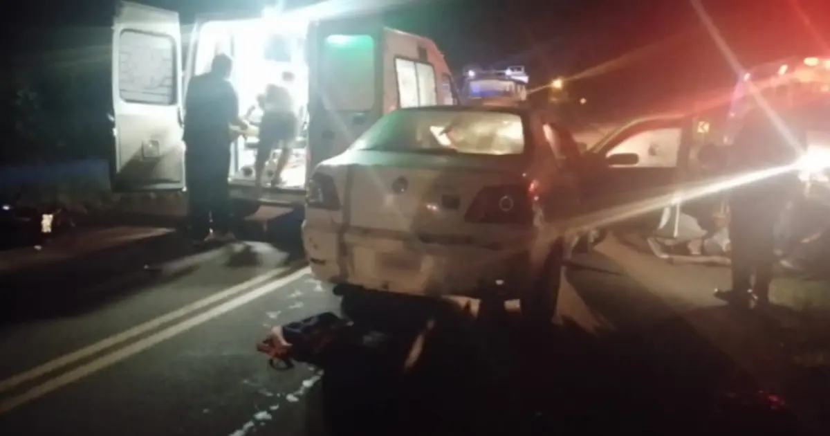 Un motociclista falleció tras colisionar con un automóvil en Ruiz de Montoya